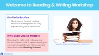 Expectations for Reading Choice and Writing Cycles
