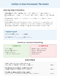 MLA Research Paper Setup Guide