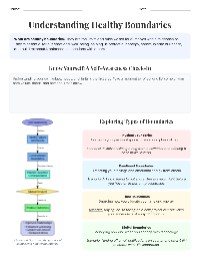Establishing Healthy Boundaries in Relationships
