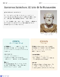 Recursos Retóricos y Persuasión