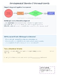 My Developmental Journey