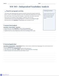 Mastering Vocabulary Through Context and Roots