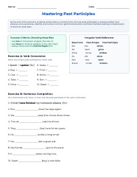Mastering Past Participles and KET Reading