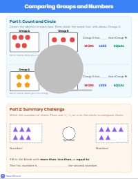 Exploring Shapes and Comparing Numbers