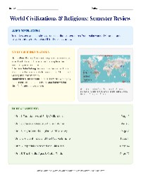 World Civilizations & Religions Review