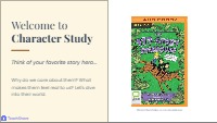 Exploring Character Emotions and Actions