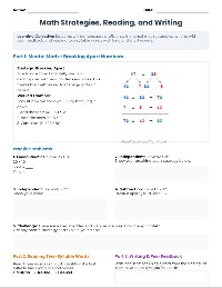 3rd Grade Skills Assessment