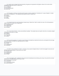 English I Comprehensive Review Assessment
