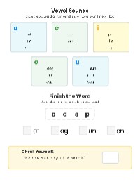 Letter Sounds and Phonetic Activities