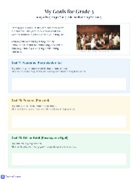All About Me Activity