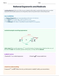 Mastering Rational Exponents and Radicals