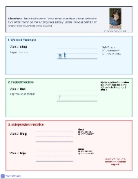 Fun with Blends: Listen and Write