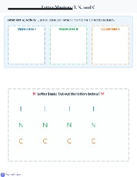 Letter Sort: I, N, C