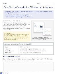 Data-Driven Campaign Strategies