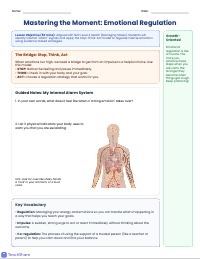 Year 8 Mastering Emotional Regulation: A Year 8 Guide