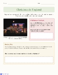 Exploring Christmas in England