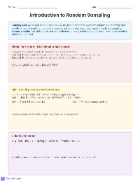 Sampling Methods Explorer