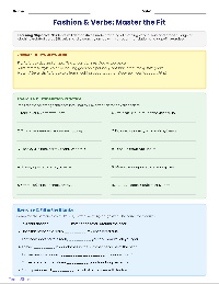 Clothing Vocabulary Practice