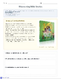 Bible Story Adventures