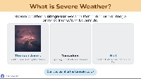 Severe Weather and Tornadoes