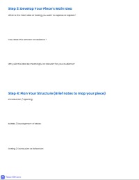 Year 11 Crafting Texts Assignment Planner
