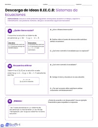 8.EE..8: Systems of Linear Equations EN and SP