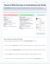Mastering the Art of Professional Resumes