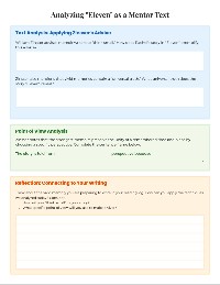 Memoir Writing Quality Criteria
