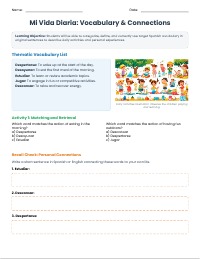 Mastering Everyday Spanish Vocabulary and Context