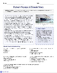 A Journey Aboard the Titanic