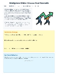 Building Strong Work Ethics