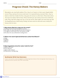 Reading Comprehension and Response Progress Monitor
