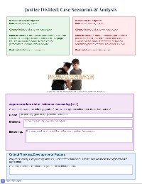 Juvenile vs. Adult Justice