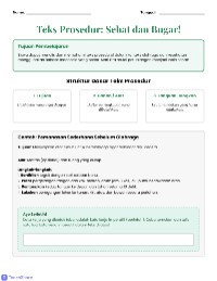 Panduan Teks Prosedural Sehat