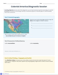 Diagnostic: Revolutionary Geography & Figures