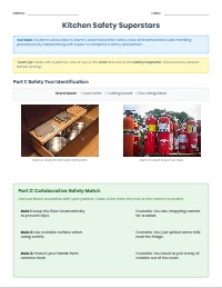 Kitchen Safety and Basic Culinary Skills