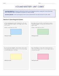 Volume Review Practice