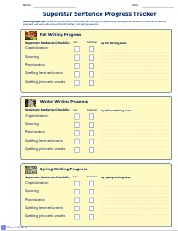 My Personal Writing Growth Tracker