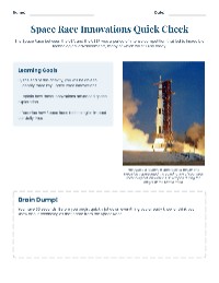 Innovations Quick Check