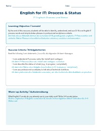 Essential IT Process English for Beginners