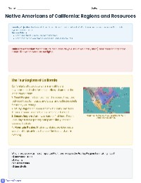 California Native Resources