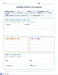 UFLI Ending Patterns Pre-Assessment