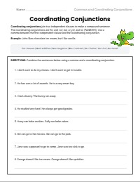 add in a visual cue that shows meanings of each conjunction