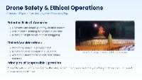 Introduction to Drone Operations and Safety