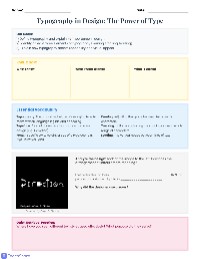 Typography Fundamentals