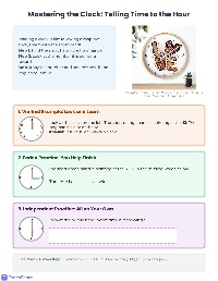 Time-Telling Skills Practice Packet