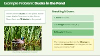 First Grade Math: Matching Word Problems to Equations