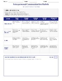 NYS Seal of Biliteracy Rubrics