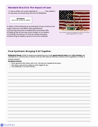 Government and Civic Life Mastery Test