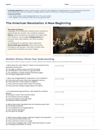 The Importance of the American Revolution